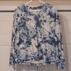 #119 3/$18 - RBX Blue/White Long Sleeve Top Size Medium